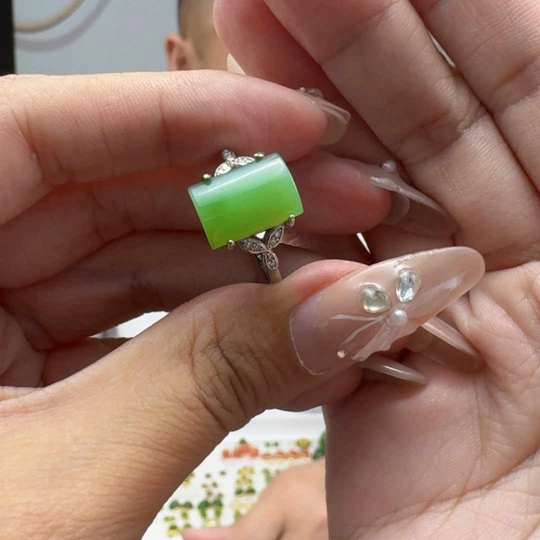 和田玉戒指未镶嵌多样性发货 拍一发一