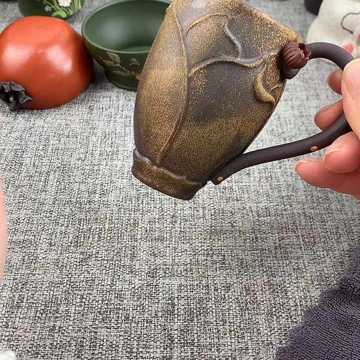 紫砂茶杯高端主人杯