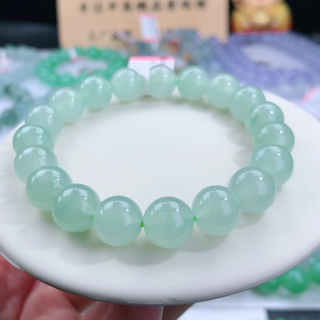 翡翠手链未镶嵌卡10