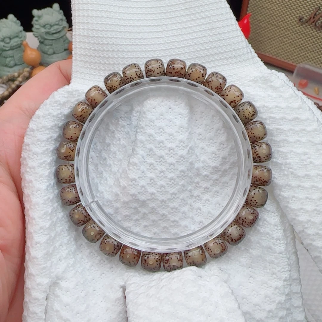 星月菩提手串冰糖火烧云8*7