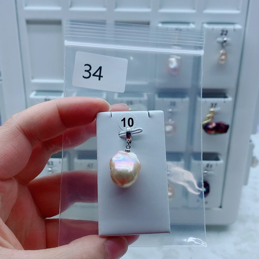 吊坠(不含链)合金淡水珍珠