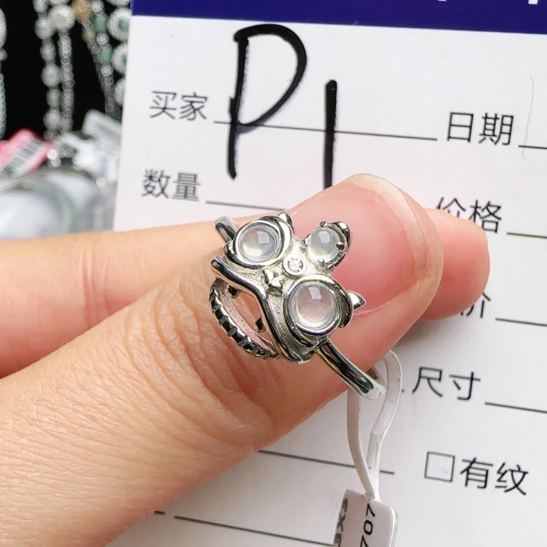 银S925镶嵌手链翡翠