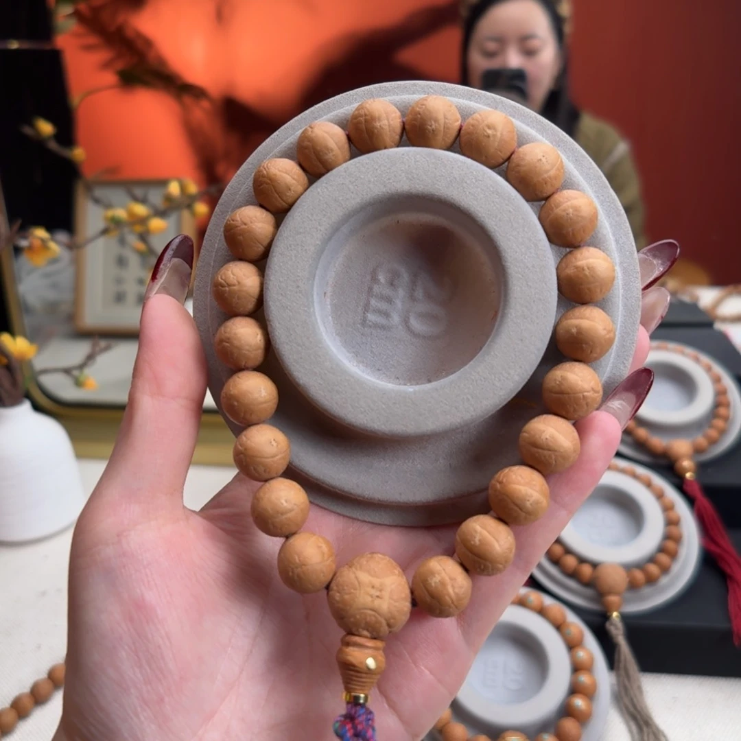 凤眼菩提手串12.5mm铁籽单圈素串货头新籽