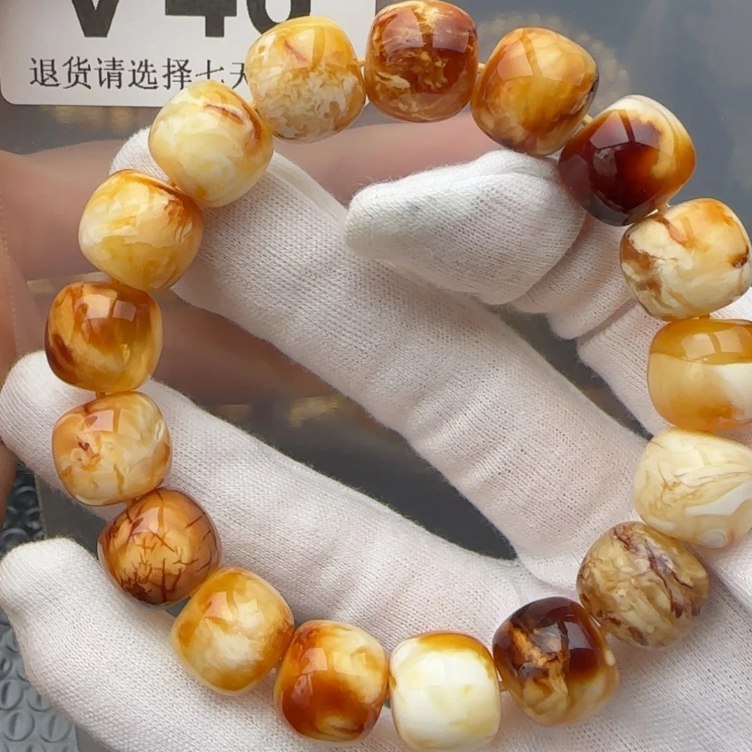 琥珀裸石未镶嵌J**y琥珀蜜蜡