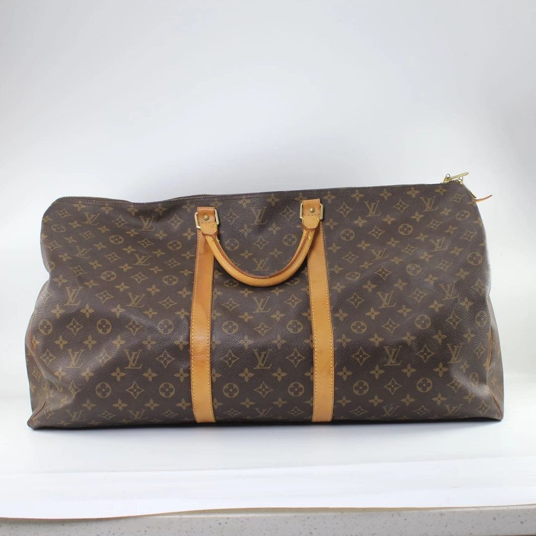 95新 LouisVuitton/路易威登 FL0071经典老花KP60手提款旅行袋