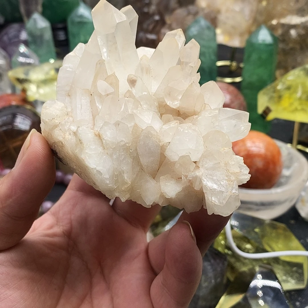 水晶珠宝半成品未镶嵌
