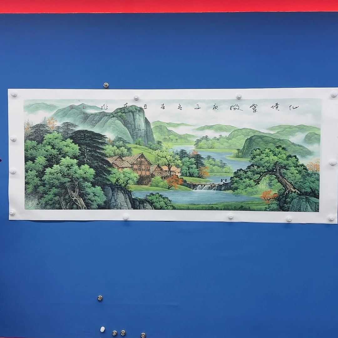 国画多次参加国内外大型