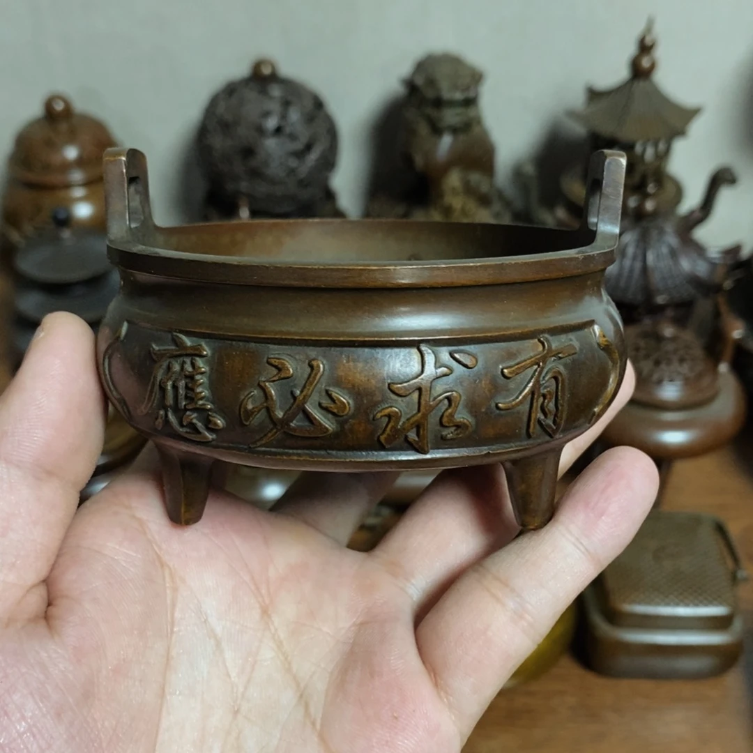 铜盛世铜炉铜器香炉工艺品