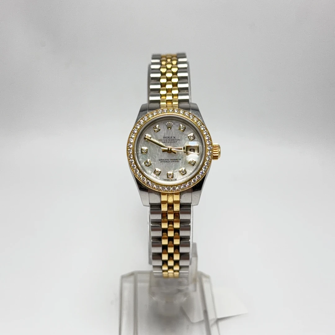 99新 Rolex/劳力士 179383/贝母盘/原钻/26mm/自动机械/精致/女表