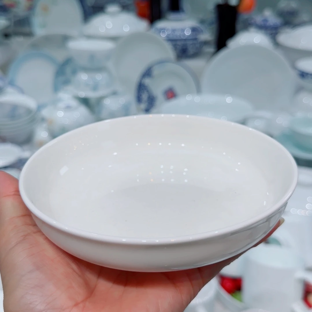 瓷片骨瓷5.5的窝盘10个