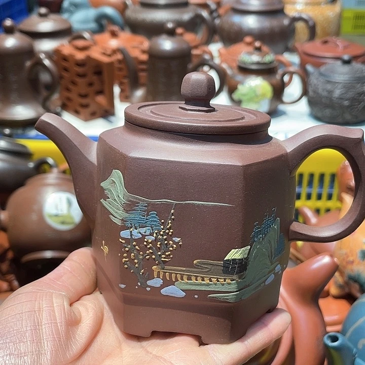 紫砂茶宠350cc宜兴紫砂壶