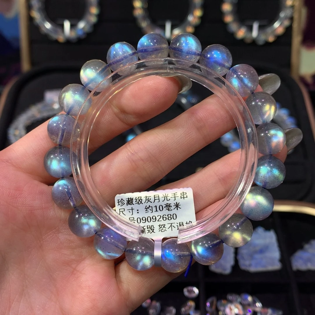 拉长石手链10未镶嵌