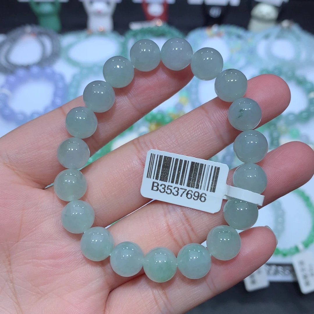 翡翠未镶嵌手串天然