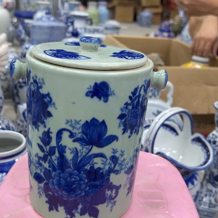 瓷片微瑕青花瓷器老瓷厂