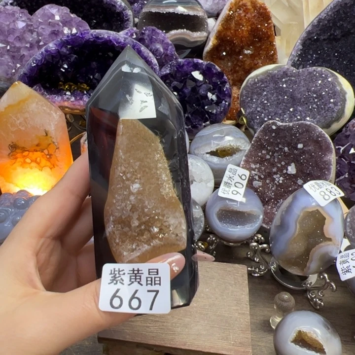 未镶嵌大型摆件（非配饰）紫晶667