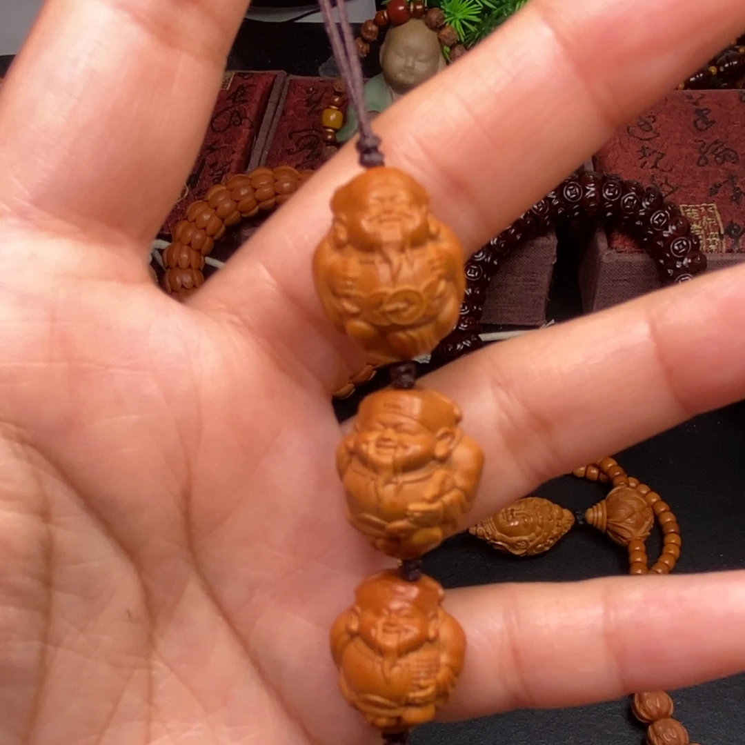 步***高猴头核桃吊坠橄榄猴头