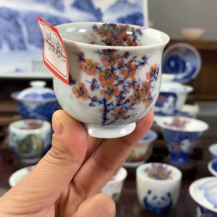 杯景德镇手工手绘陶瓷，高亮兴老师作品