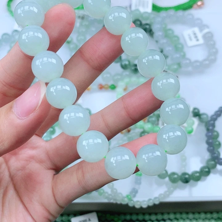 未镶嵌手链翡翠翡翠