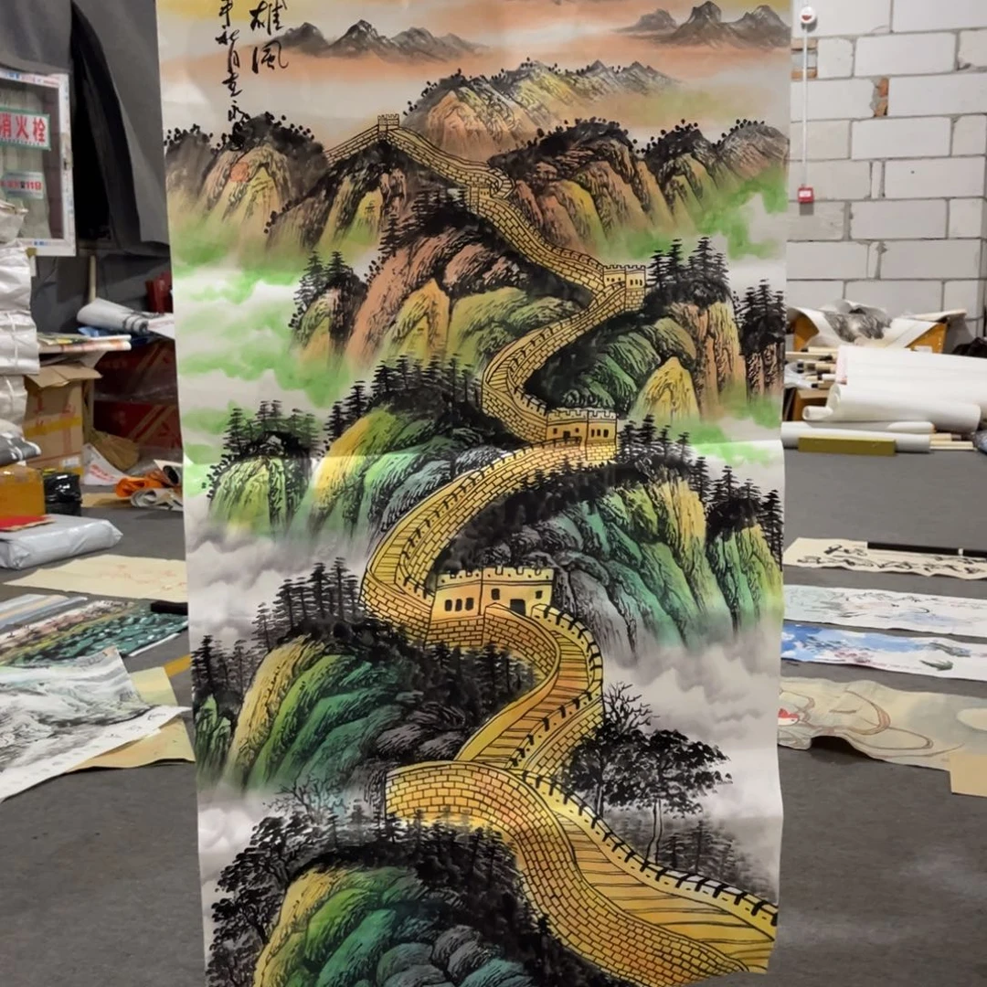 国画协会绘画作品多次贵绘作品