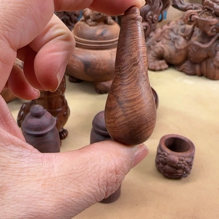 黄花梨/降香黄檀水滴吊坠