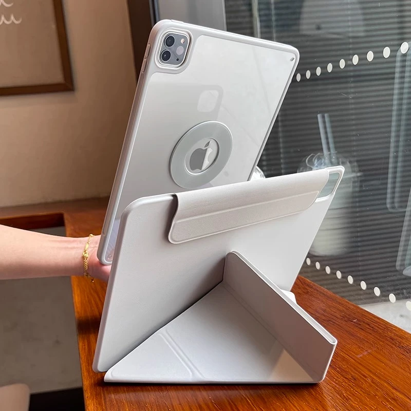 iPad11平板保护套2025新款Pro11旋转磁吸拆分Air7防摔mini6/7透明