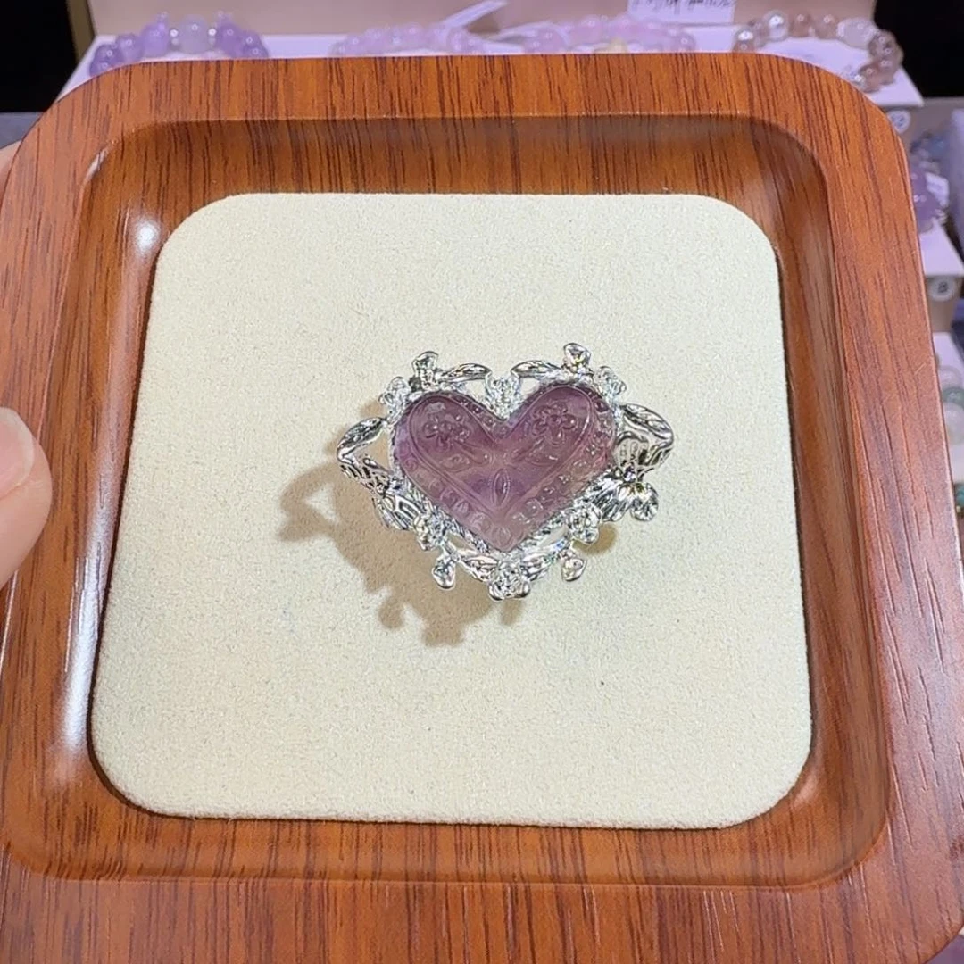 水晶手串未镶嵌萤石