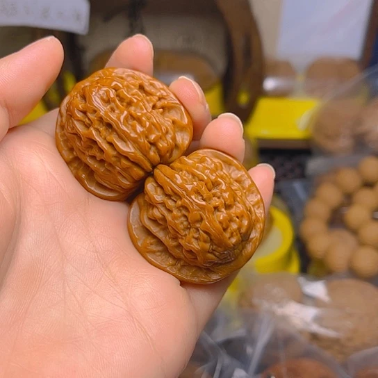 文玩核桃吊坠四座楼