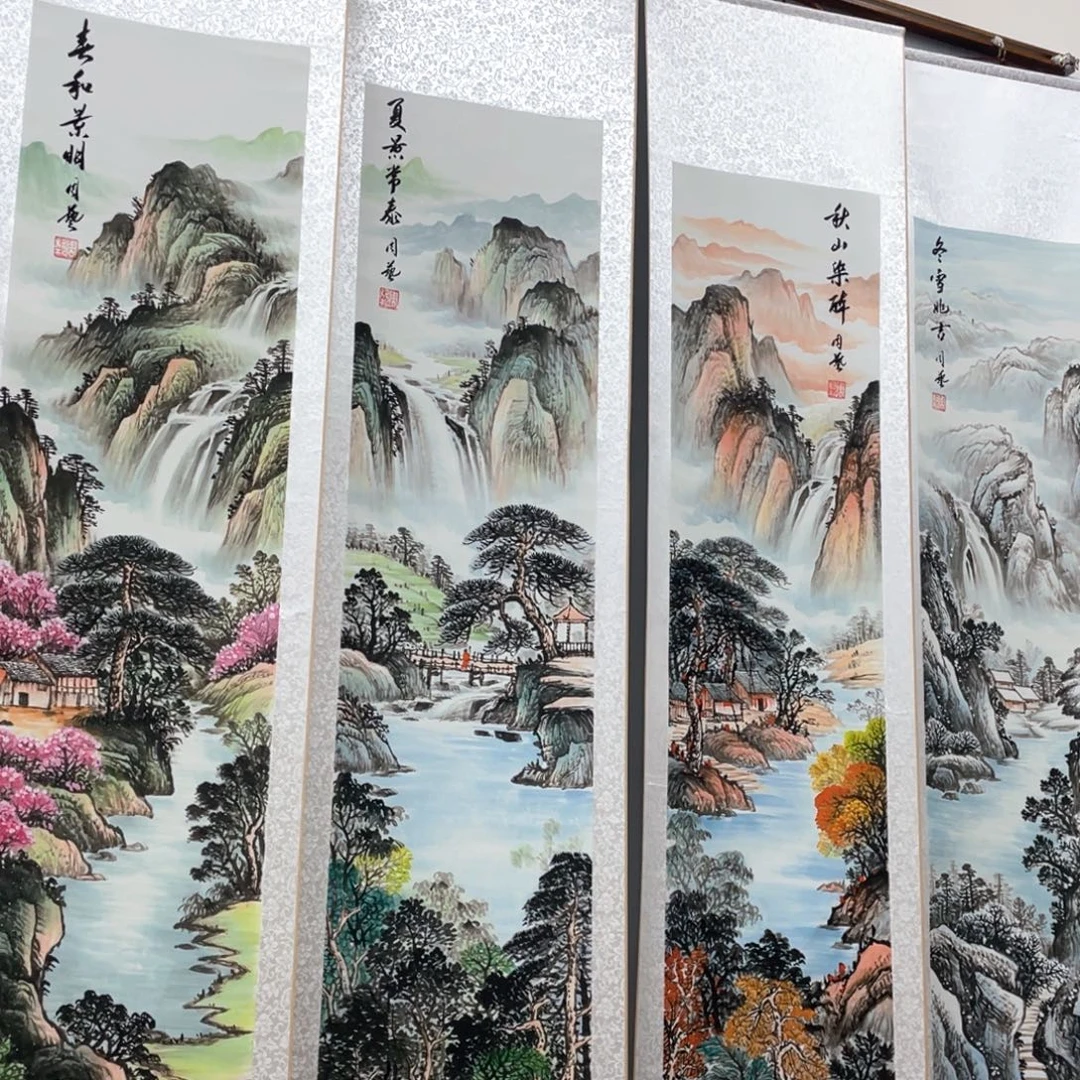 国画老师手笔手绘作品w