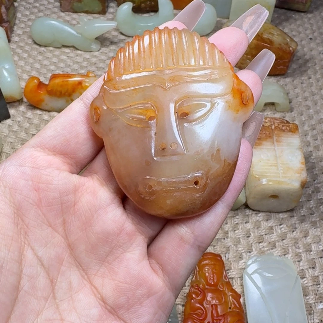 白玉菩提吊坠挂件