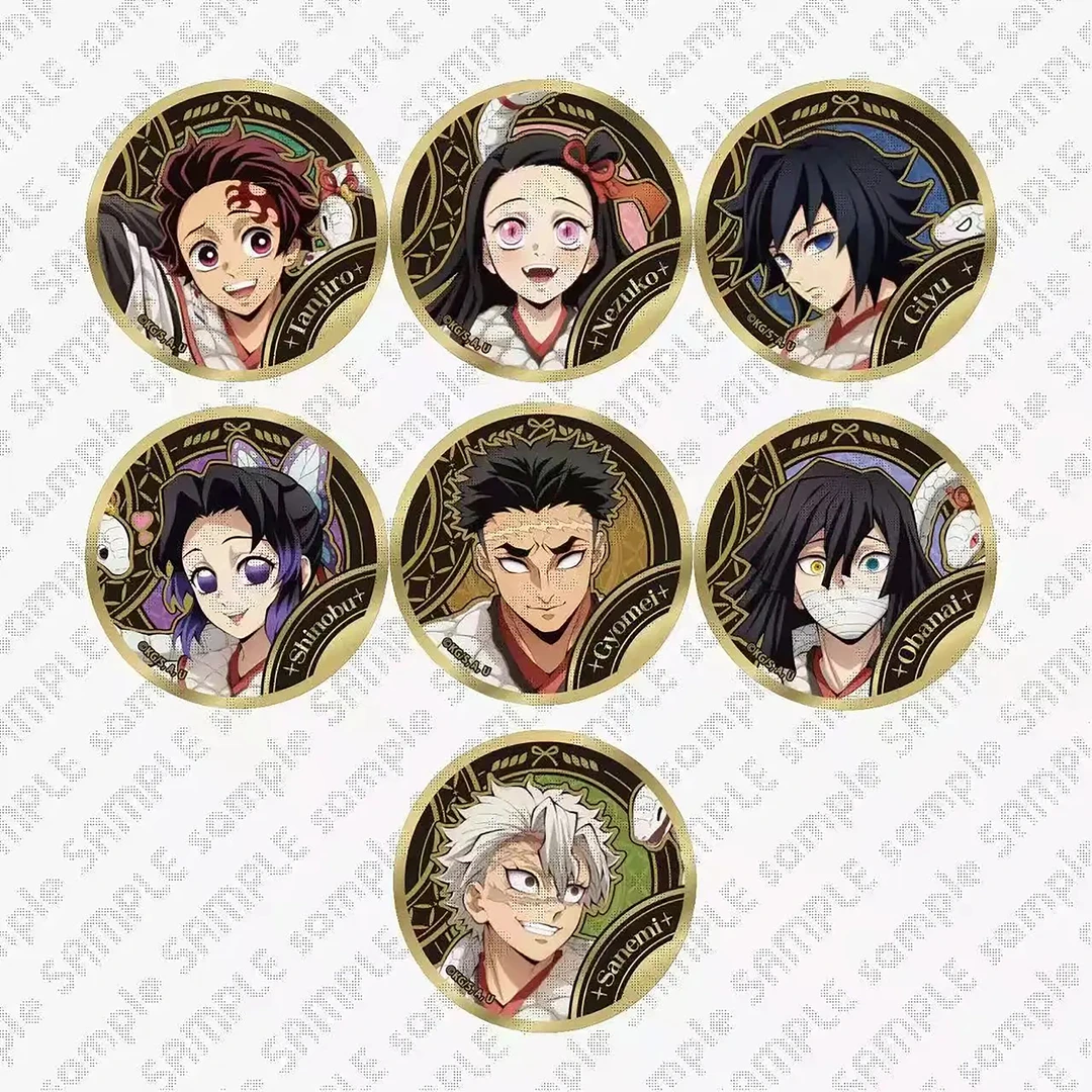 正版沪谷《鬼灭之刃》蛇年限定吧唧