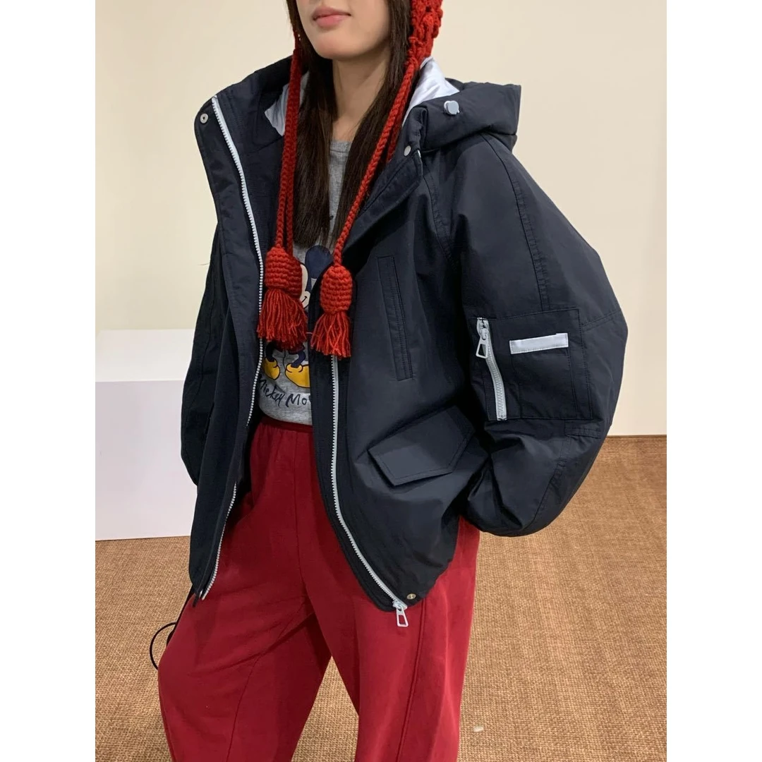 【ARONG阿荣家】外套09258-藏青黑色-F（剪标）