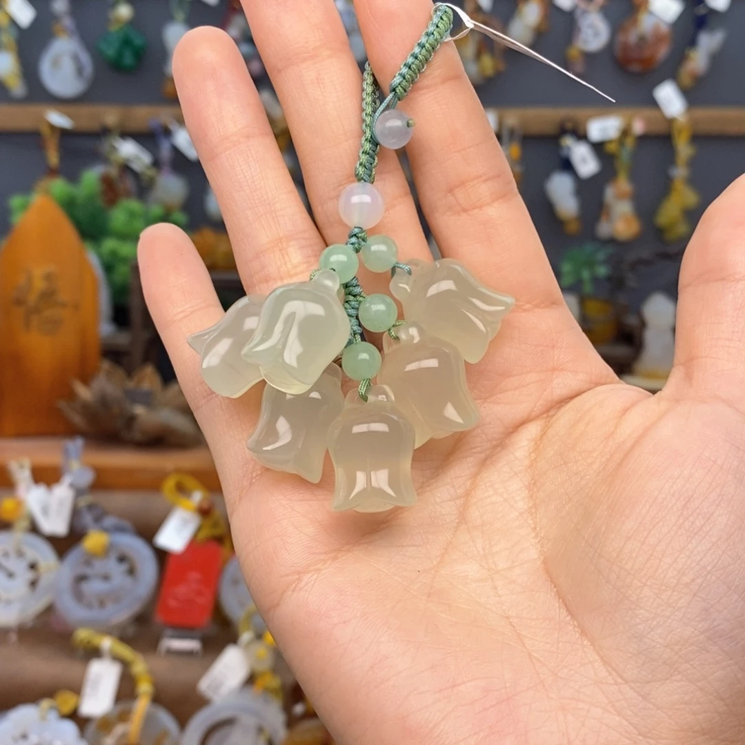 玛瑙/玉髓车挂未镶嵌666666