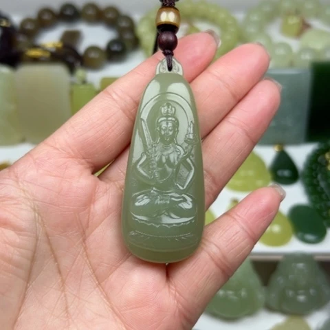 和田玉挂件未镶嵌