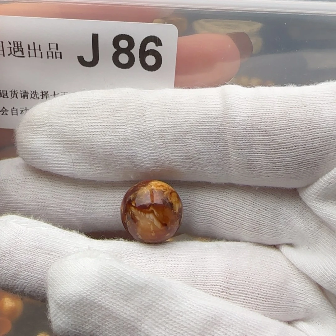 琥珀裸石未镶嵌半*琥珀蜜蜡