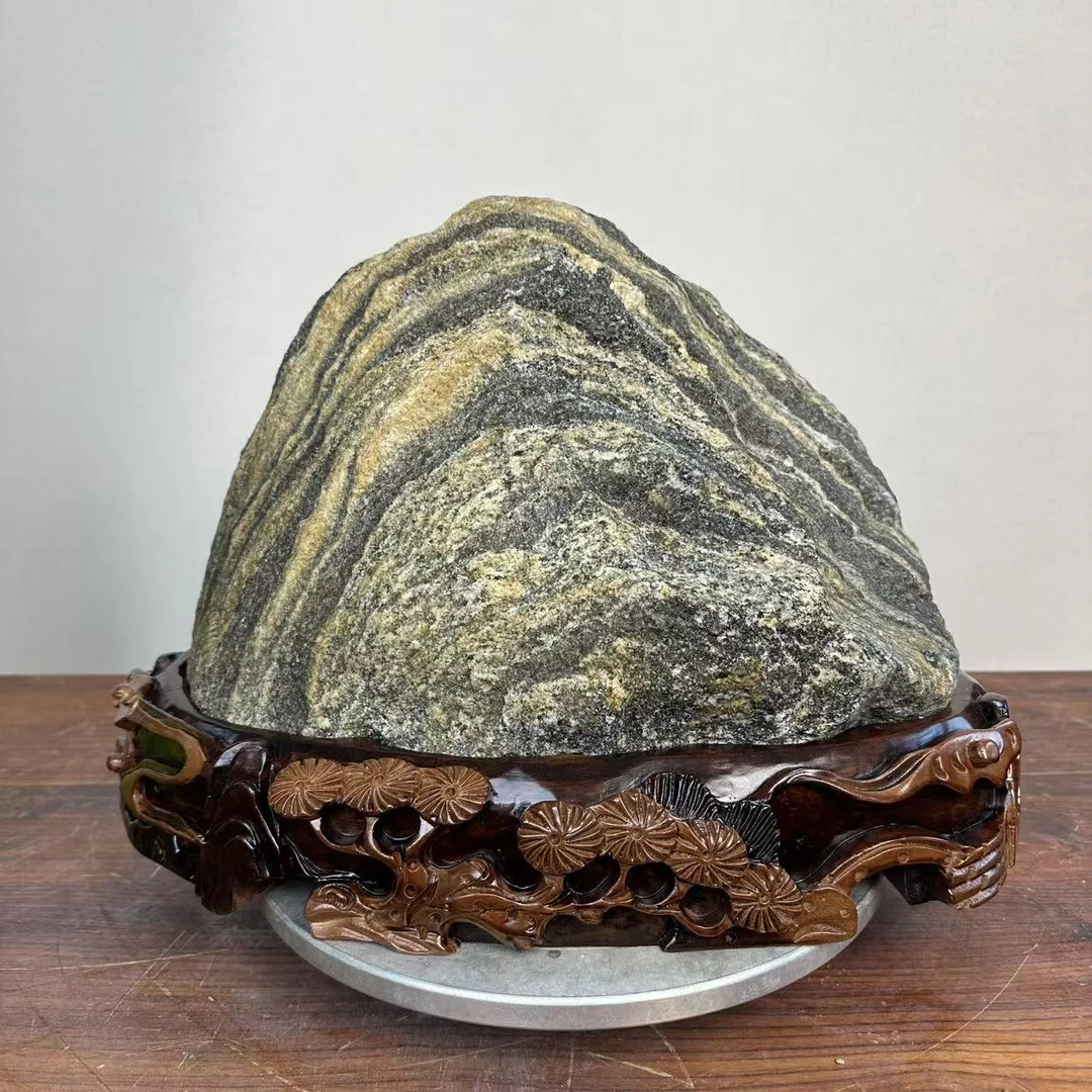 《锦绣山河》，尺寸：长43*高30*厚24cm，重量47斤。室内摆件