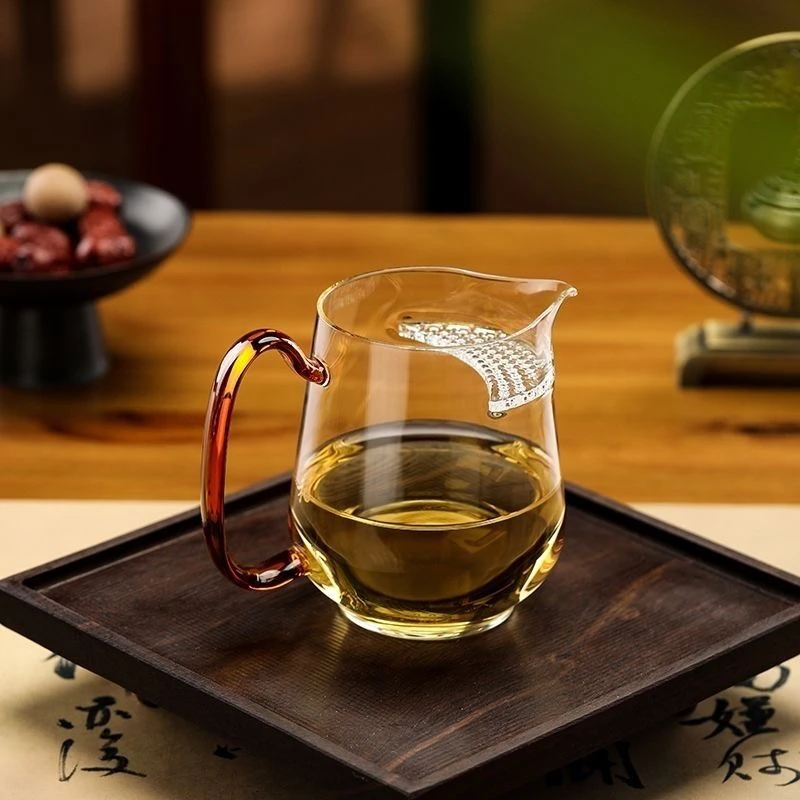 丰然月牙公杯茶漏一体大容量绿茶泡茶过滤分茶器