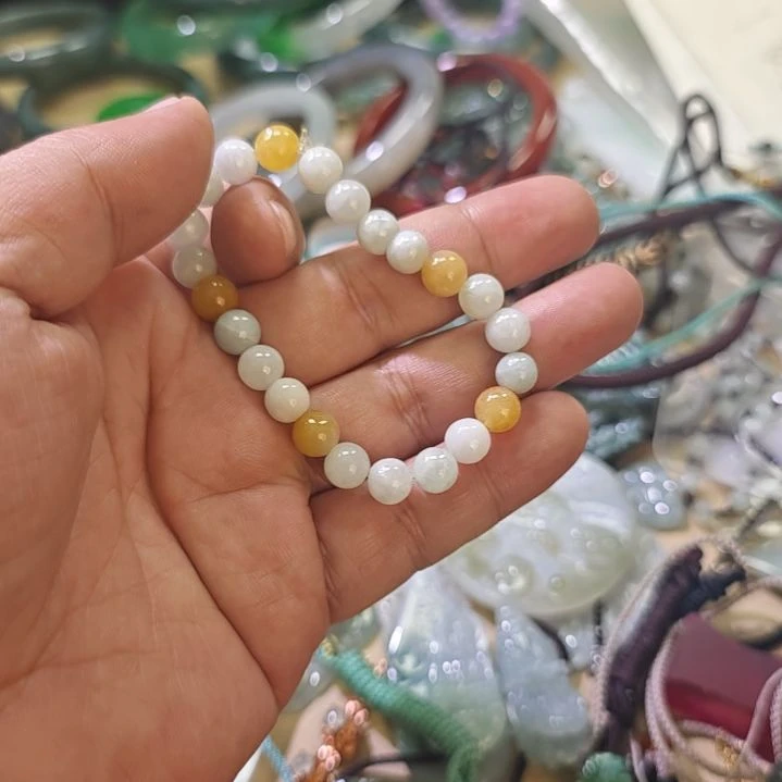 翡翠颈饰未镶嵌54255456666