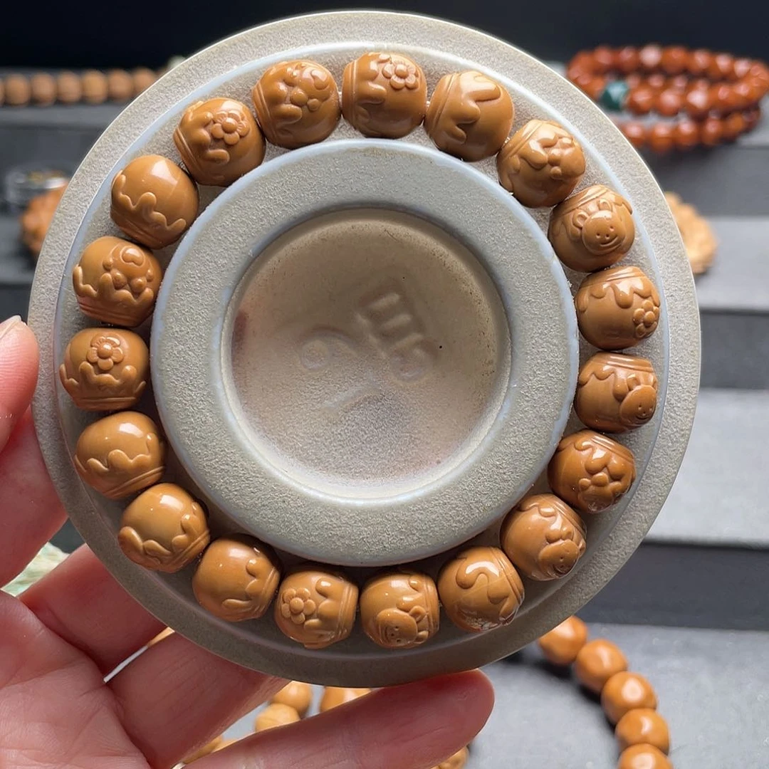 猴头核桃吊坠一****❤蜜罐