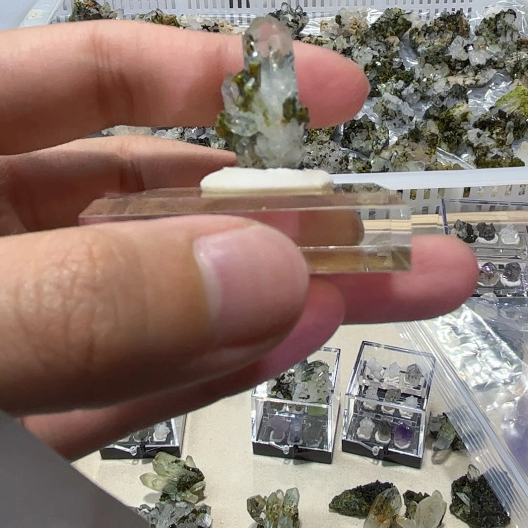 随***豆珠宝半成品紫晶未镶嵌71