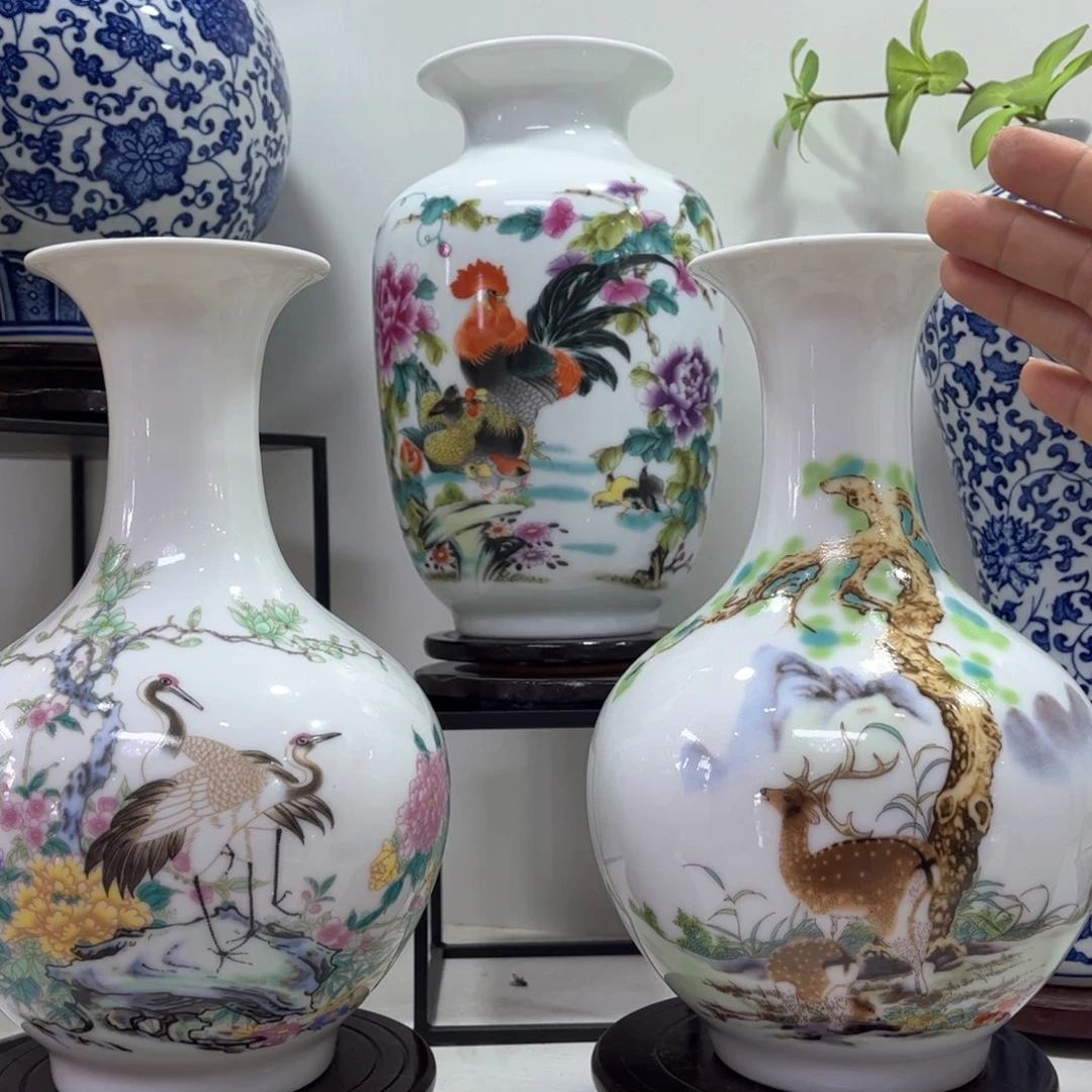 景德镇陶瓷花瓶摆件