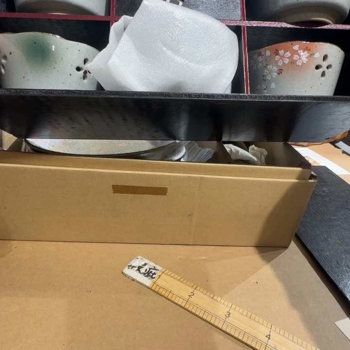 茶盏古古回流瓷器摆件12
