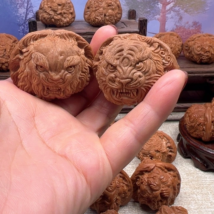 核桃把件南瓜敦狮虎