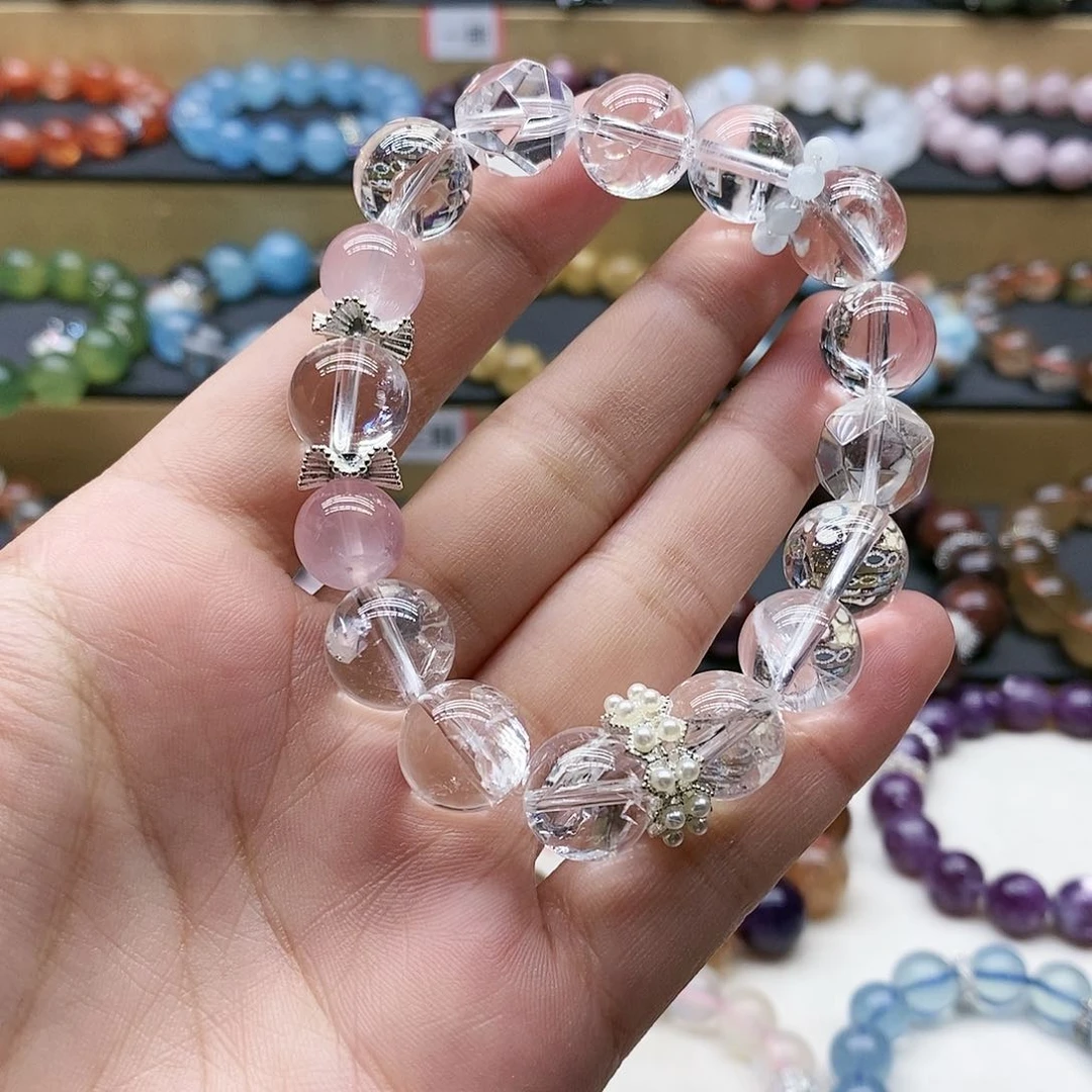水晶手链未镶嵌白