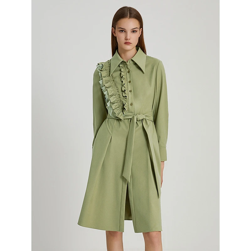 【丽公主专属】莱芙艾迪儿中长袖连衣裙1E4L94132