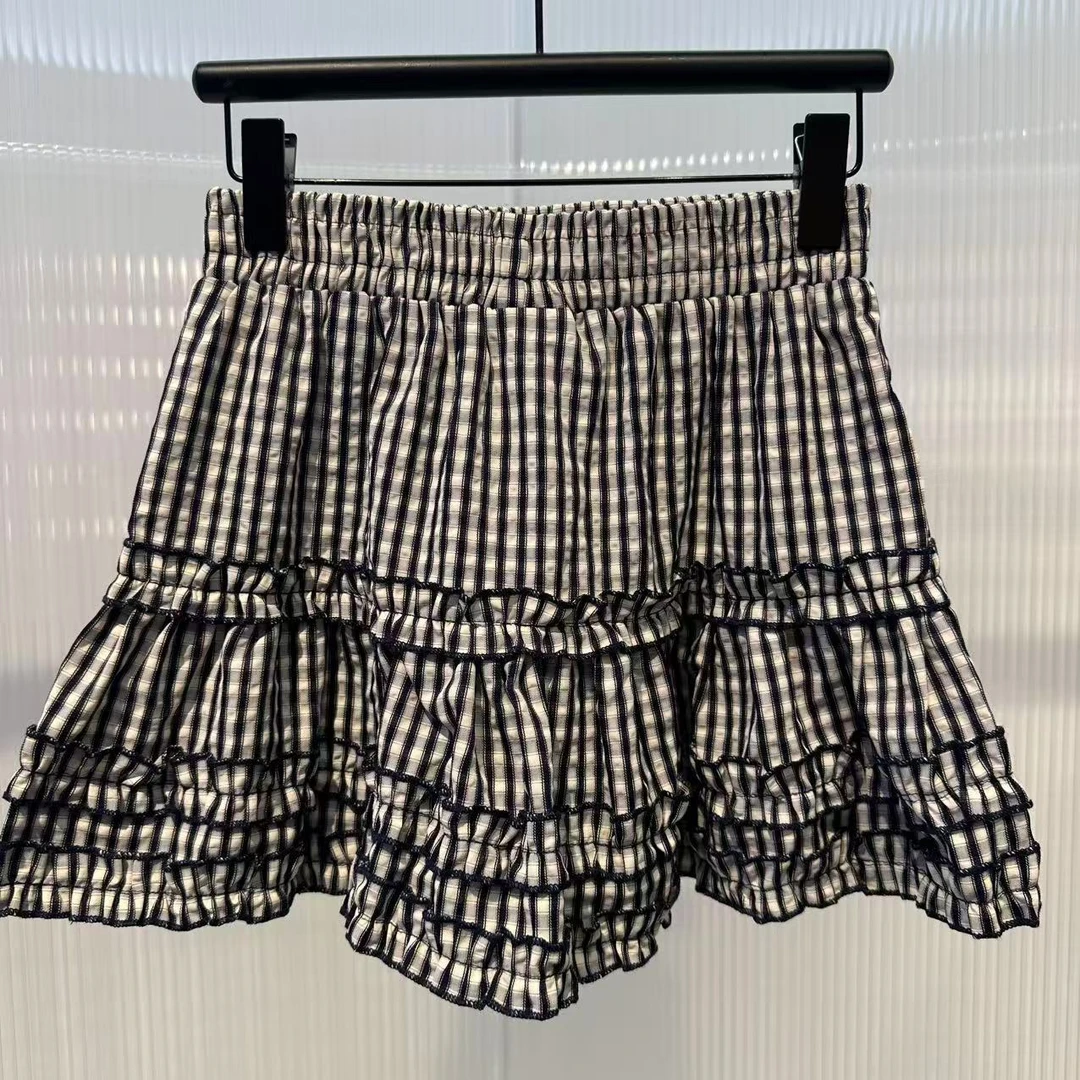 NFX-25075学院风半裙