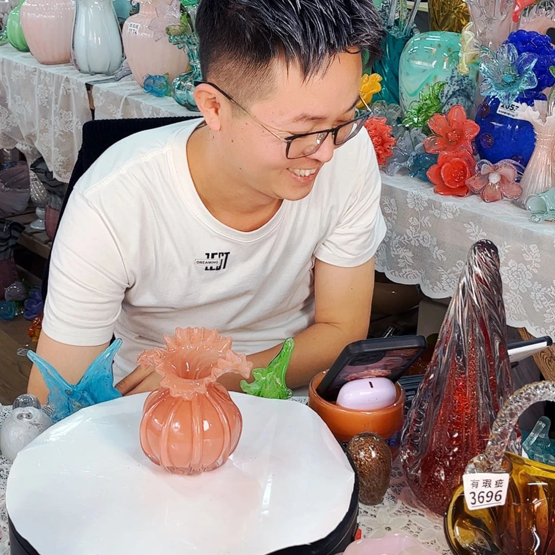 小南瓜不完美家悦琉璃工艺品