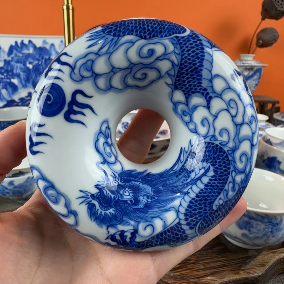 瓷片景德镇手绘青花瓷器234