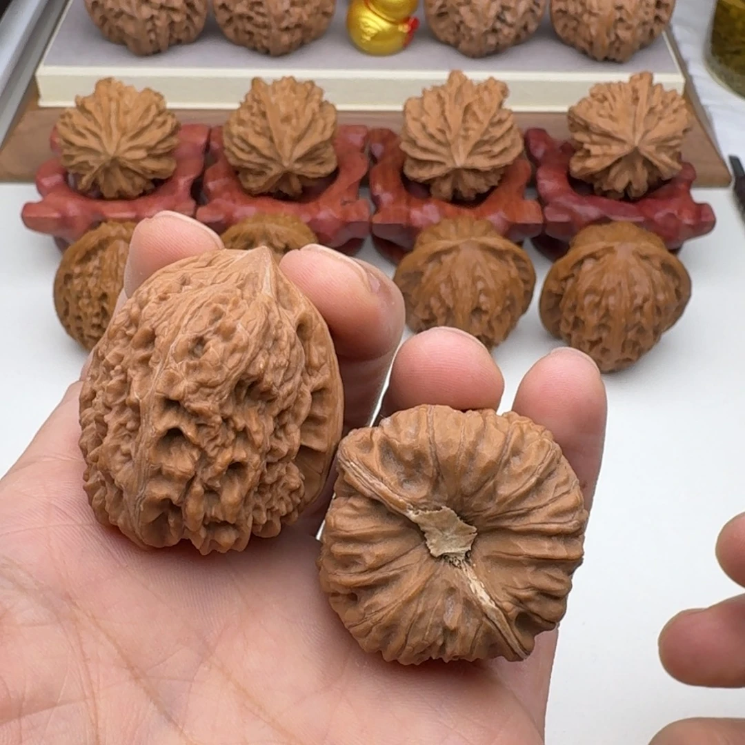 吊坠文玩核桃平谷凹底36