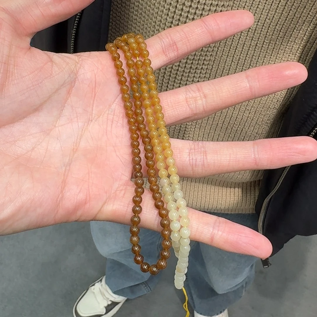和田玉项链未镶嵌214刘洋卡4左右