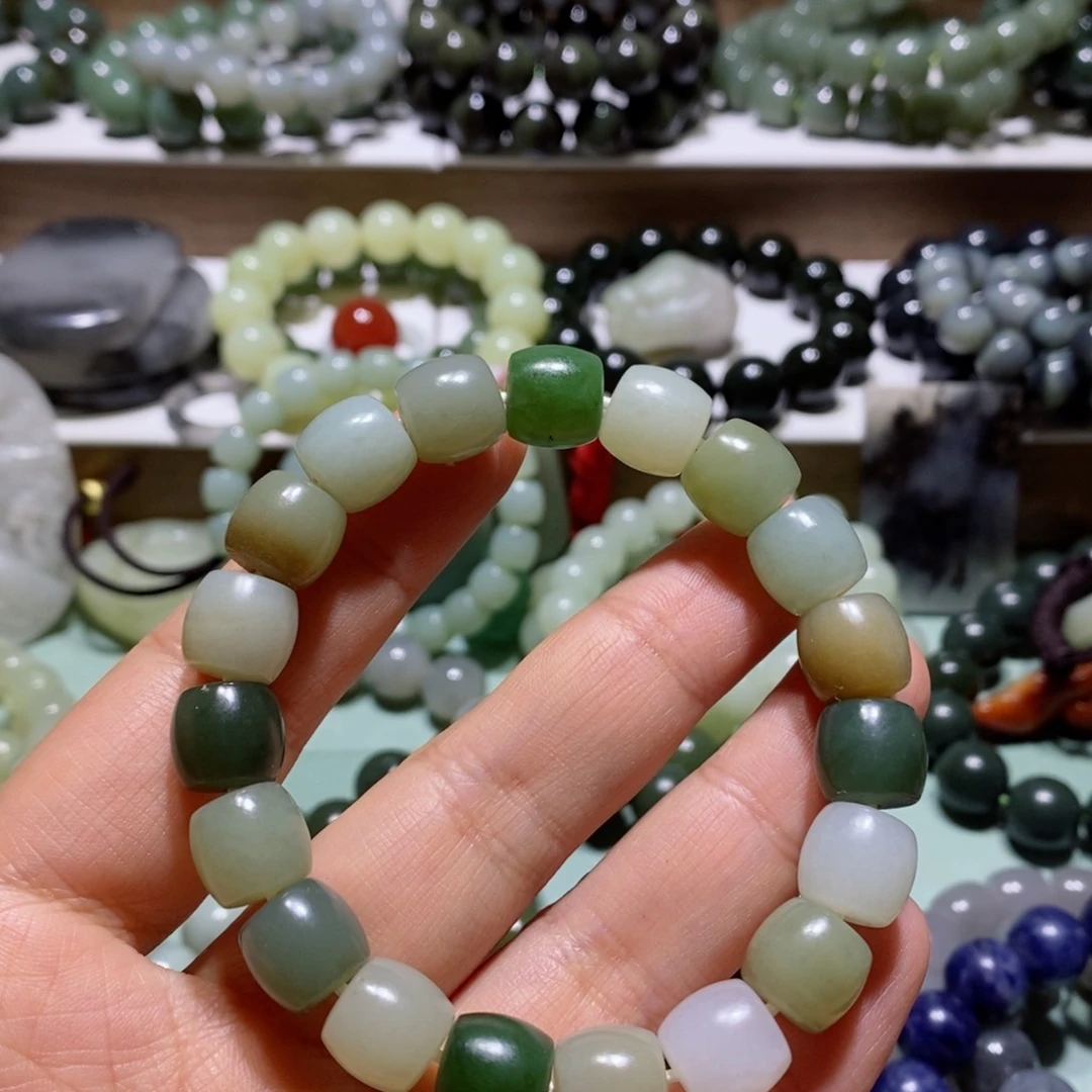 和田玉手链未镶嵌